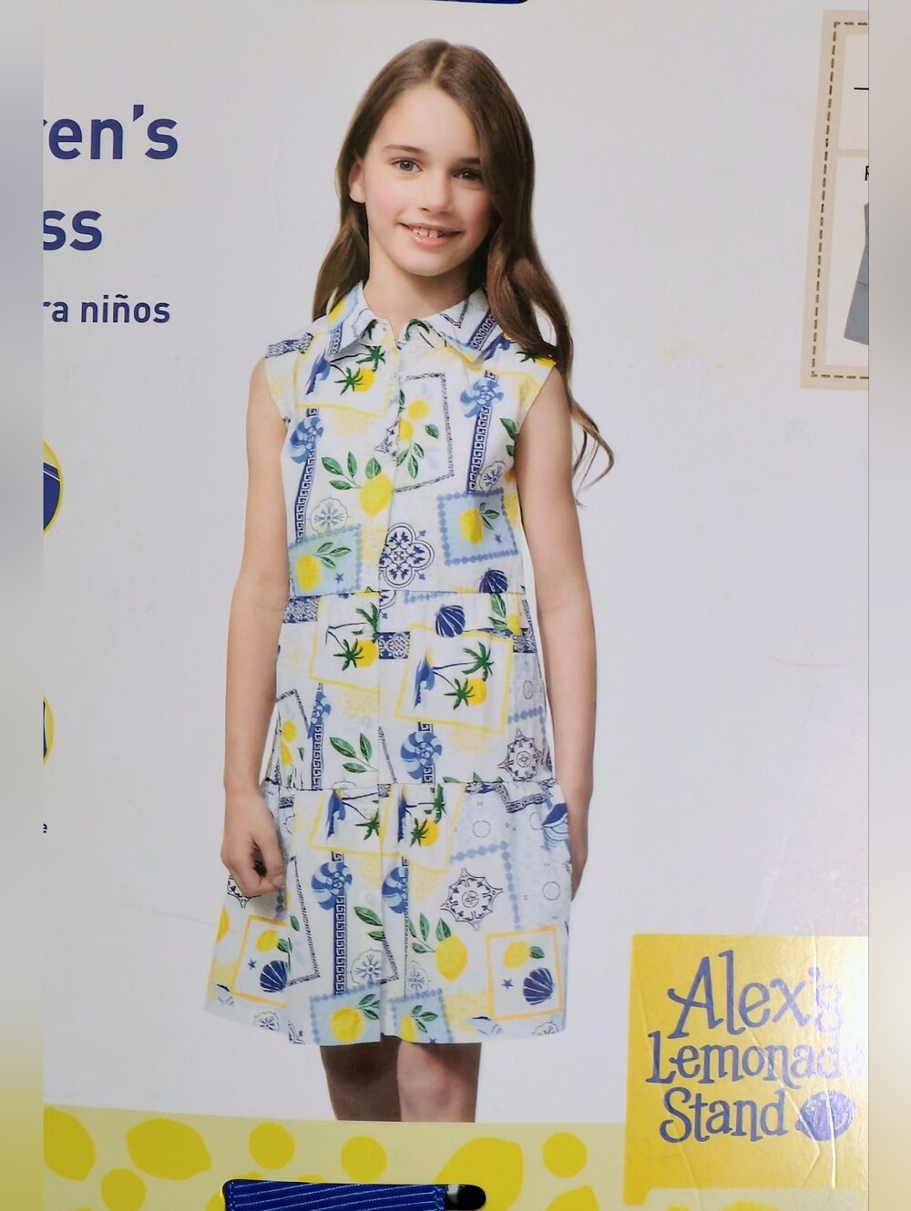 Alex's Lemonade Stand Collared Dress